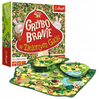 GRA PLANSZOWA RODZINNA GRZYBOBRANIE W ZIELONYM GAJU TREFL 00988