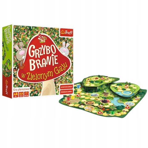 GRA PLANSZOWA RODZINNA GRZYBOBRANIE W ZIELONYM GAJU TREFL 00988