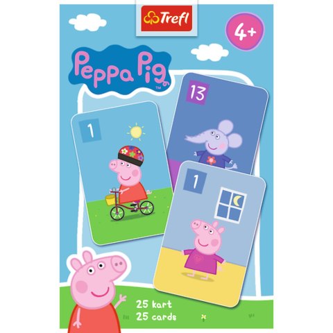 Karty Piotruś Świnka Peppa Peppa Pig +4 Trefl 08506