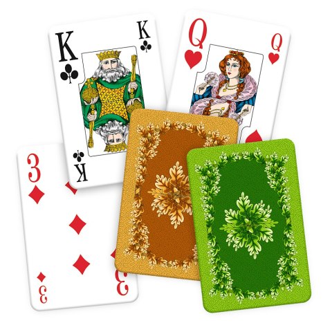 Karty do gry 55 listków 1 talia Karty Classic Senior 55 Trefl K14917