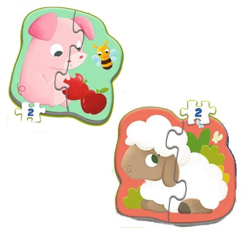 Puzzle Baby Progressive 6w1 Farma 2+ Trefl 44000