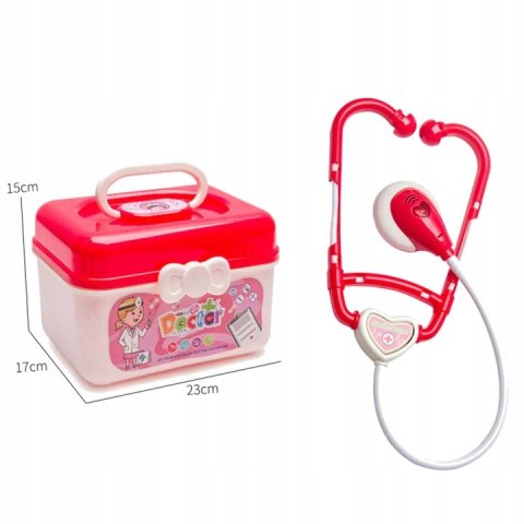 ZESTAW LEKARSKI MAŁY DOKTOR STETOSKOP 39 elementów Z110R