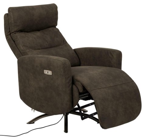 Fotel / recliner Kamares antracytowy