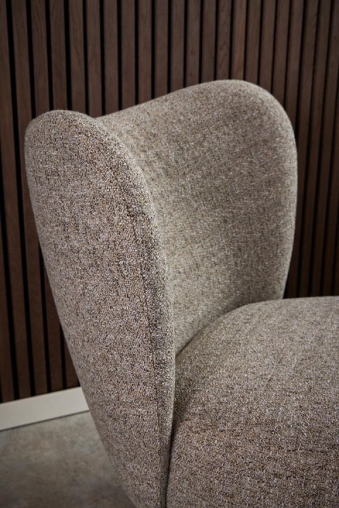 Fotel Elmont mocca/ czarny