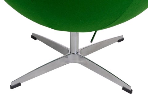 Fotel Jajo zielony kaszmir 20 Premium