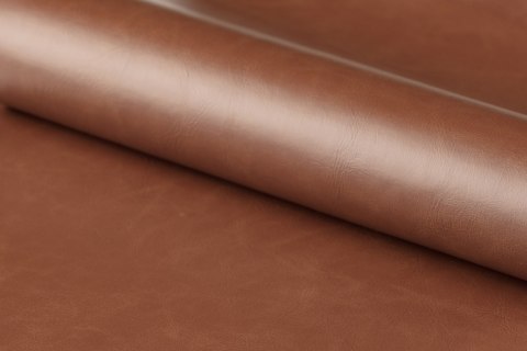 Fotel biurowy Flora PU brązowy