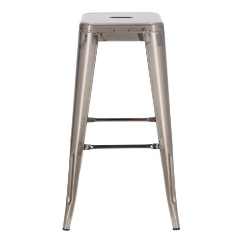 Hoker Paris 75cm. metaliczny insp. Tolix