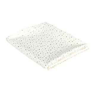 Obrus Star Dore biały/złoty 140x250cm