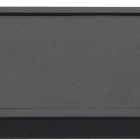 Półka wisząca Geelong kwadratowa czarna duża