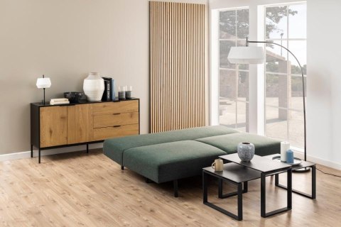 Sofa Malling rozkładana zielona ciemna