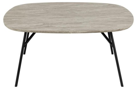 Stolik kawowy Caracas 90x90cm szary marmur