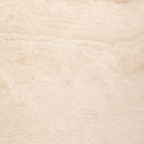 Stolik kawowy Prunus 55cm trawertyn/ czarny