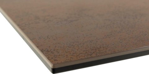 Stół Irwine 168/210cm brązowy/czarny