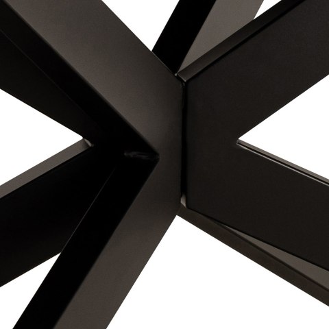 Stół Irwine 200/240cm brązowy/czarny