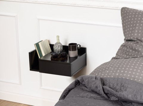 Szafka nocna Ashlan II czarna