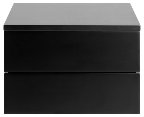 Szafka nocna Avignon wisząca duża czarna