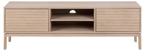 Szafka RTV Linley dąb bielony