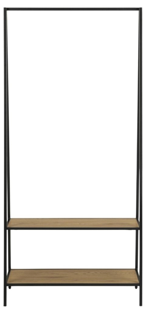 Wieszak na ubrania Seaford z półką dąb dziki