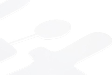 Wieszak ścienny Witamy biały