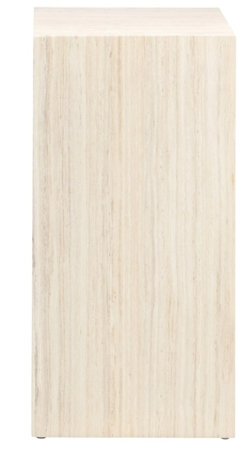 Zestaw 2 stolików pomocniczych Dice beżowy