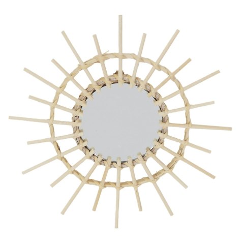 Zestaw 3 luster rattanowych Lipsi