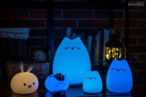 6058 LAMPKA SILIKONOWA KITTY MIDI LJC-101