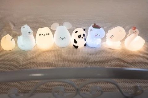 6058 LAMPKA SILIKONOWA KITTY MIDI LJC-101