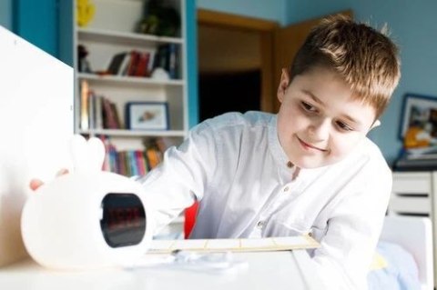 6423 LAMPKA NOCNA SILIKONOWA BUDZIK RABBIT GIO-135