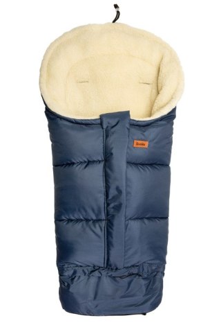 ŚPIWOREK COMBI 3w1 WEŁNA - NAVY