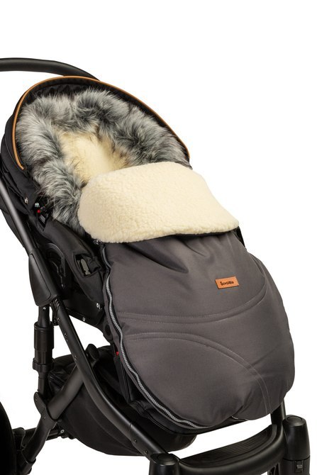 ŚPIWOREK ESKIMO GRAPHITE / WEŁNA 100 X 46