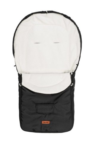 ŚPIWOREK POLAR BLACK DO WÓZKA (95x40)