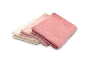 PIELUCHA MUŚLINOWA JEDNOLITA RÓŻOWA (Opak - 3 szt)