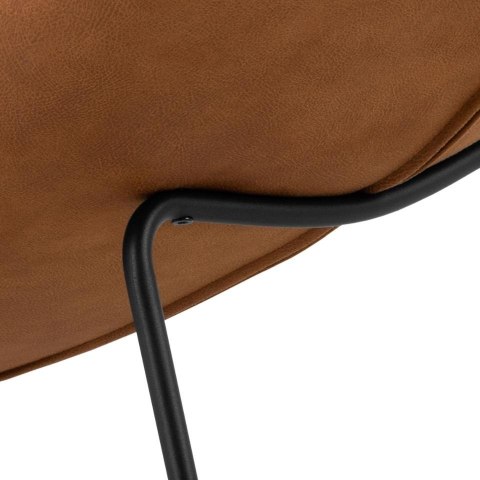 Szezlong Chaplin brązowy Kentucky brandy 9