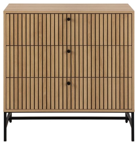 Komoda Albany 3 szuflady dąb naturalny