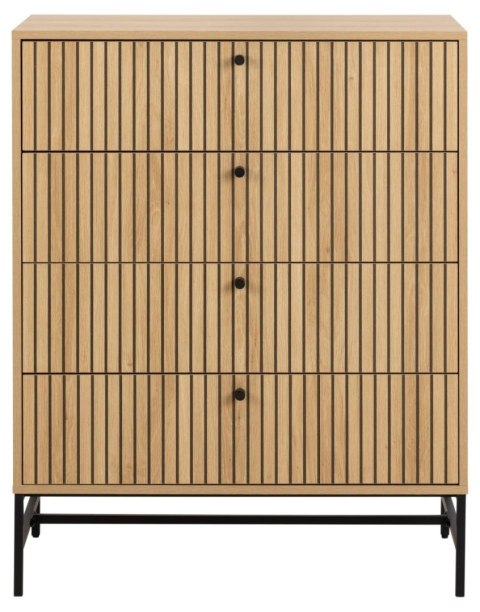 Komoda Albany 4 szuflady dąb naturalny