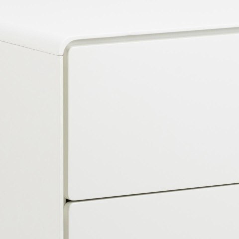 Komoda Lowell z 3 szufladami biała