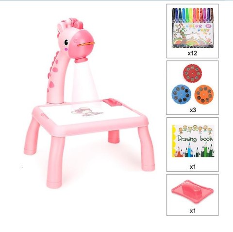 PROJEKTOR DO RYSOWANIA NÓŻKI ŻYRAFA MUZYKA 2021-6AR