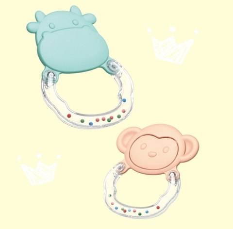 Zestaw grzechotek grzechotka gryzak walizka 029A-2