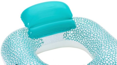 DMUCHANY FOTEL MATERAC Z OPARCIEM DUŻY BESTWAY