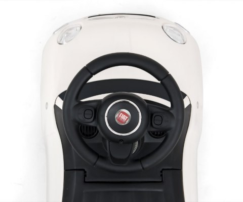 JEŹDZIK POJAZD FIAT 500 BIAŁY LICENCJONOWANY