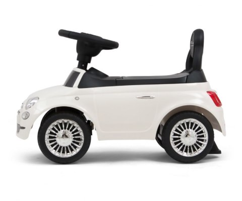 JEŹDZIK POJAZD FIAT 500 BIAŁY LICENCJONOWANY