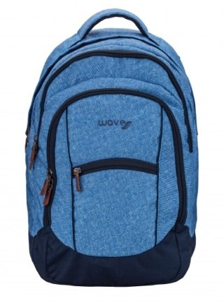 PLECAK MŁODZIEŻOWY WAVE JEANS STRIPES