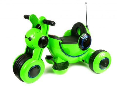 TRÓJKOŁOWY POJAZD MOTOR NA AKUMULATOR DŹWIĘK ŚWIATŁA