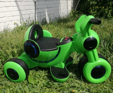 TRÓJKOŁOWY POJAZD MOTOR NA AKUMULATOR DŹWIĘK ŚWIATŁA