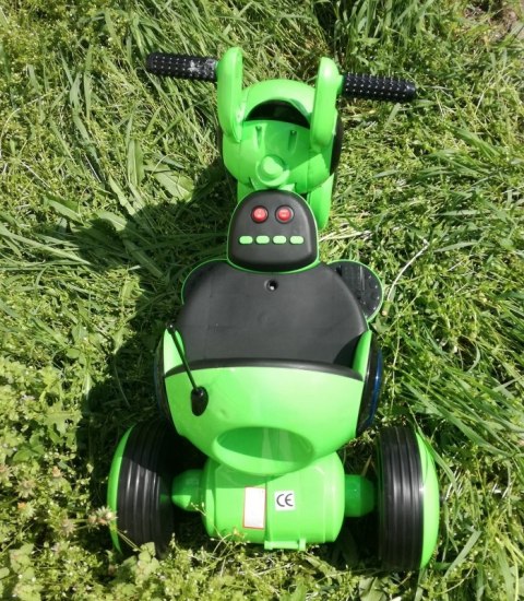TRÓJKOŁOWY POJAZD MOTOR NA AKUMULATOR DŹWIĘK ŚWIATŁA