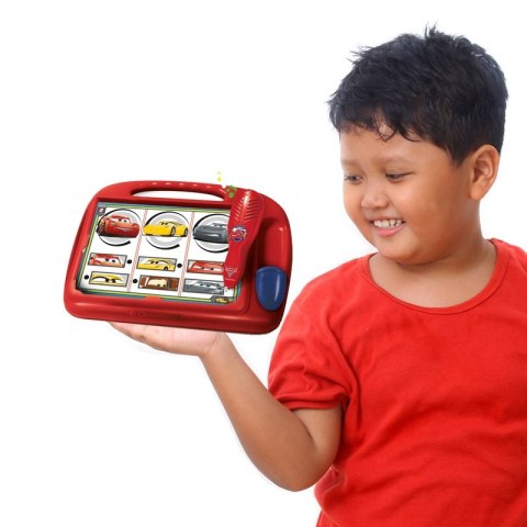 Cars Auta 3 travel quiz gra mówiące pióro Clementoni