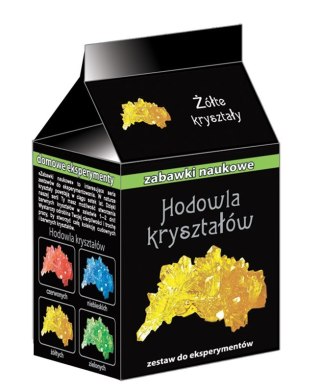 MINI HODOWLA KRYSZTAŁÓW ŻÓŁTY KRYSZTAŁ RANOK