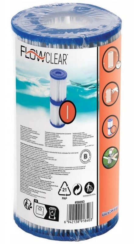 Wkłady wymienne do pompy filtry Bestway