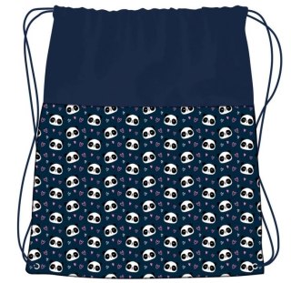 Worek szkolny na obuwie Love Panda