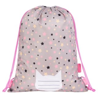 Worek szkolny na obuwie My Little Friend Grey Cat